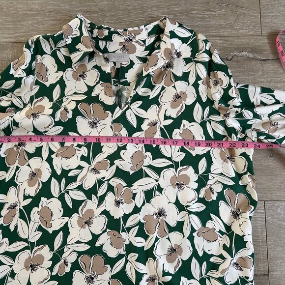 Hobbs London Marea Floral Tunic Dress, Size 12 - Picture 13 of 15